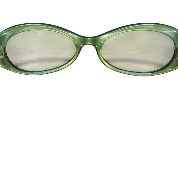 Ralph Lauren Green Acetate Oval Fly Wrap Glasses RA5003 547/87 52 18 135 3N - Picture 2 of 4